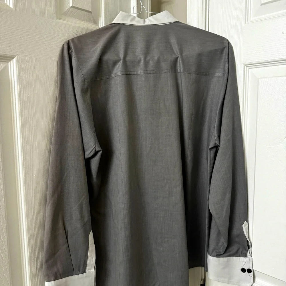 Allegra K Men’s Long Sleeve Button-down shirt| Size Large - Picture 3 of 3